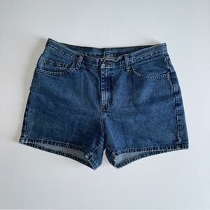 Riders Vintage High Rise Denim Mom Shorts Women’s Size 14 Classic 90’s Style EUC